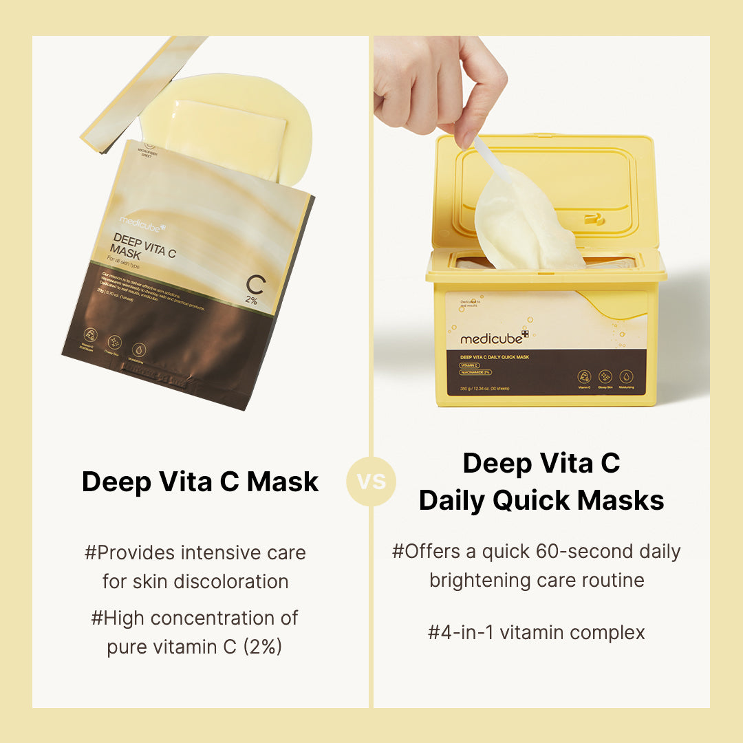 Deep Vita C Daily Quick Masks