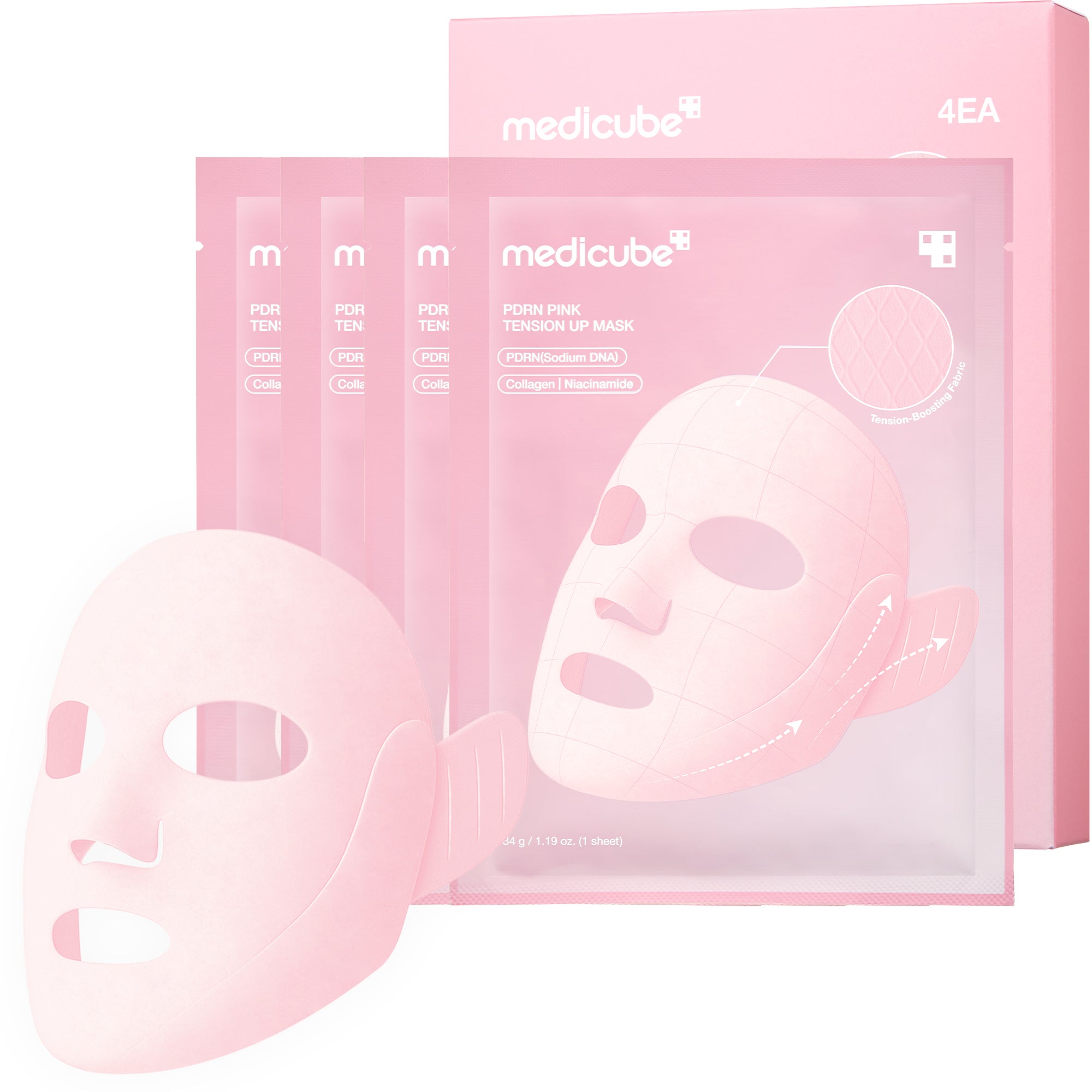 PDRN Pink Tension Up Mask – MEDICUBE US