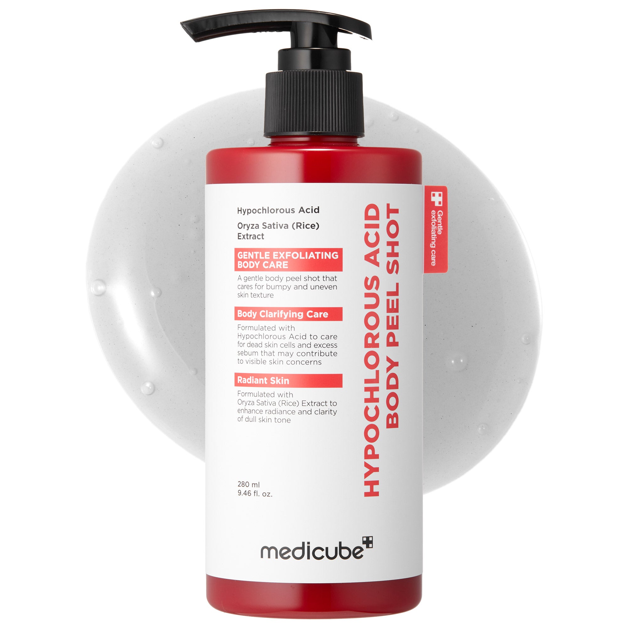Hypochlorous Acid Rice Body Peel Shot – MEDICUBE US