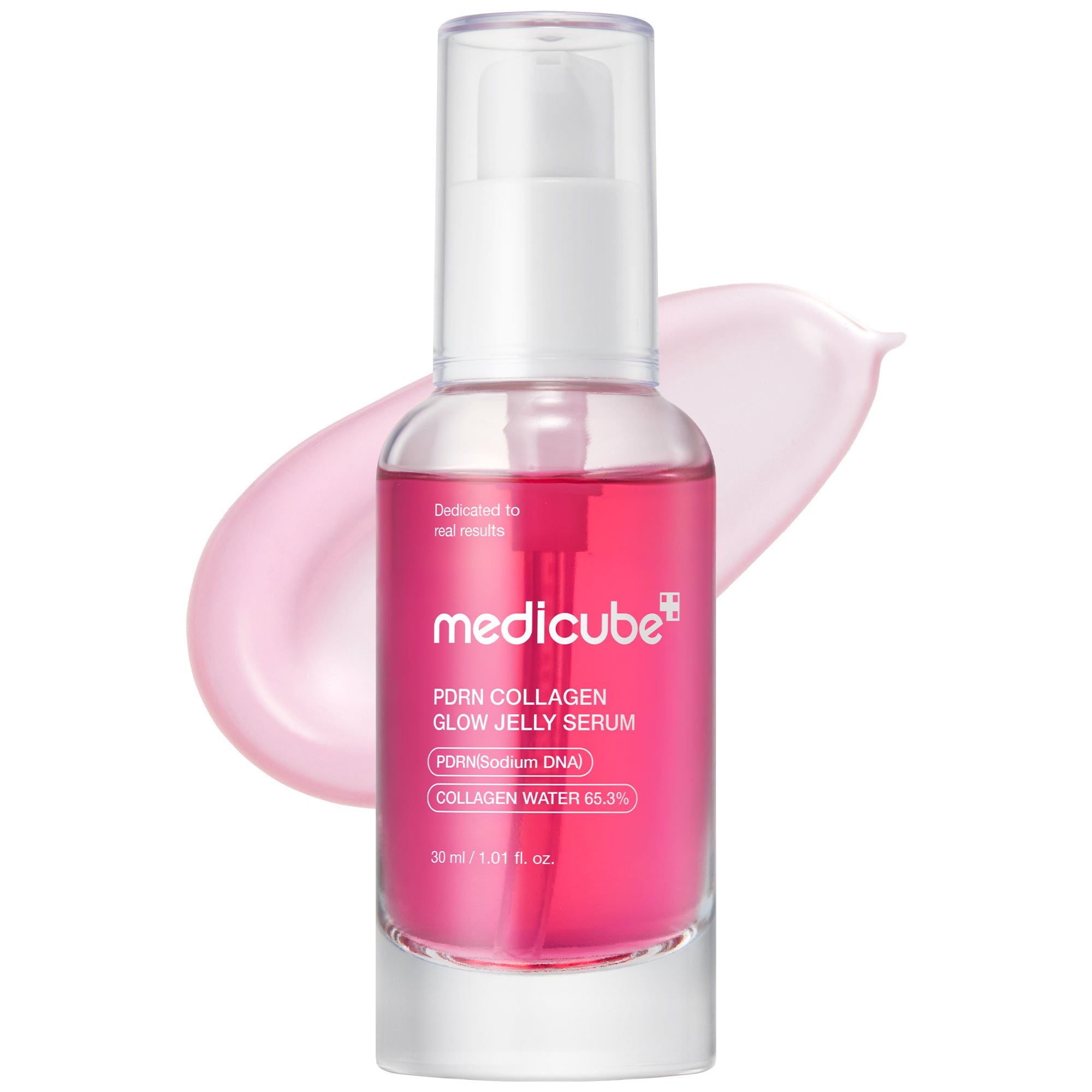 PDRN Pink Collagen Glow Jelly Serum – MEDICUBE US