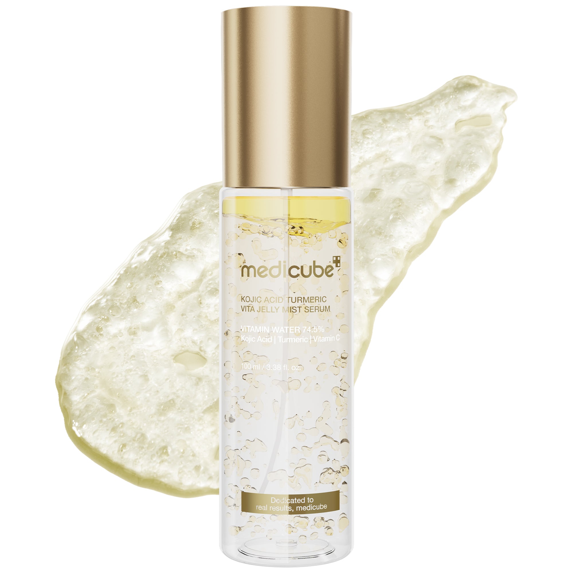 Kojic Acid Turmeric Vitamin Gold Jelly Mist Serum – MEDICUBE US