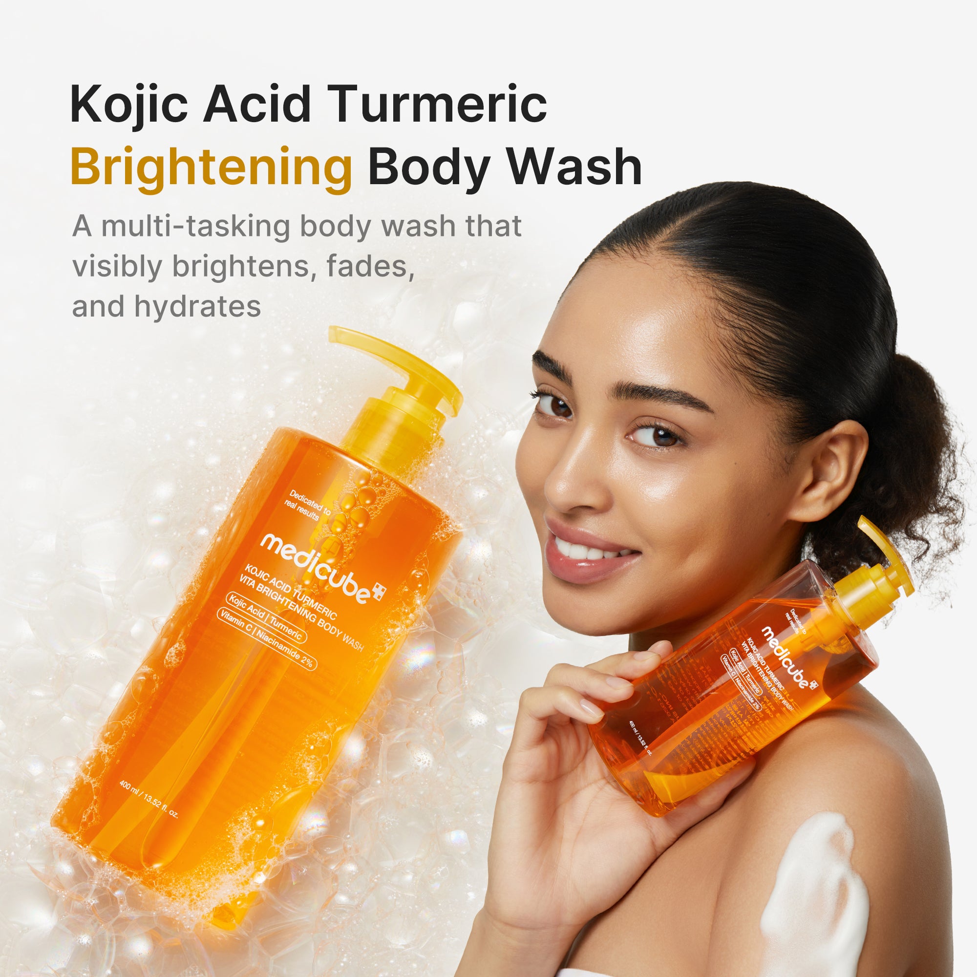 Kojic Acid Turmeric Brightening Body Wash – MEDICUBE US