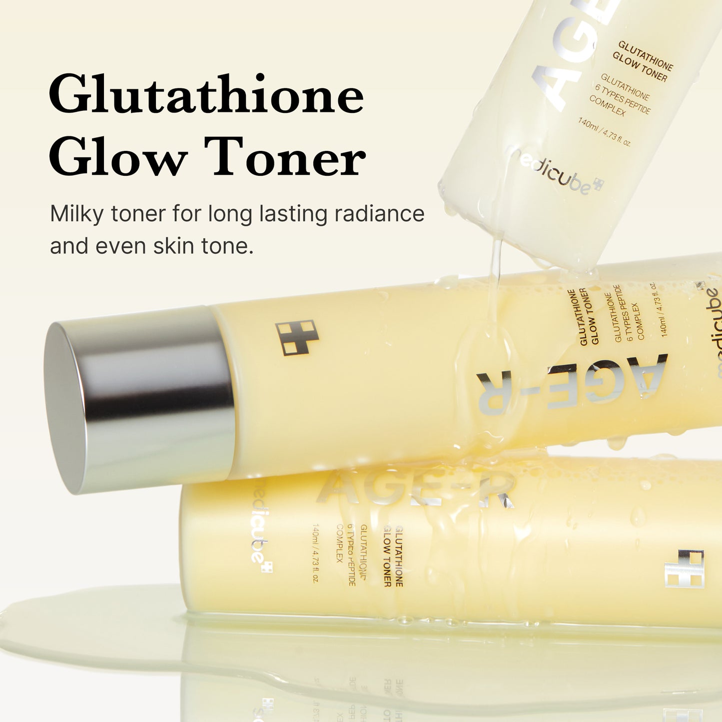AGE-R Glutathione Glow Milk Toner AGE-R Glutathione Glow Milk Toner