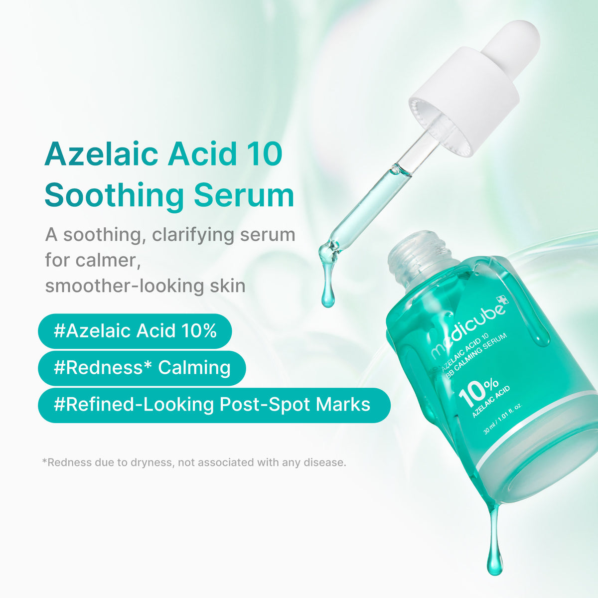 [Buy More & Save] Amazon’s #1 Beauty Brand | Azelaic Acid 16 Calming Serum - medicube.us