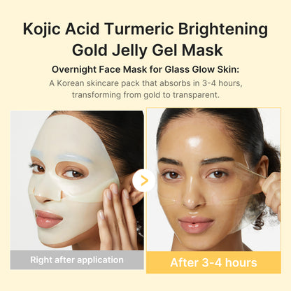 [Subscr.] Kojic Acid Turmeric Gold Jelly Gel Mask