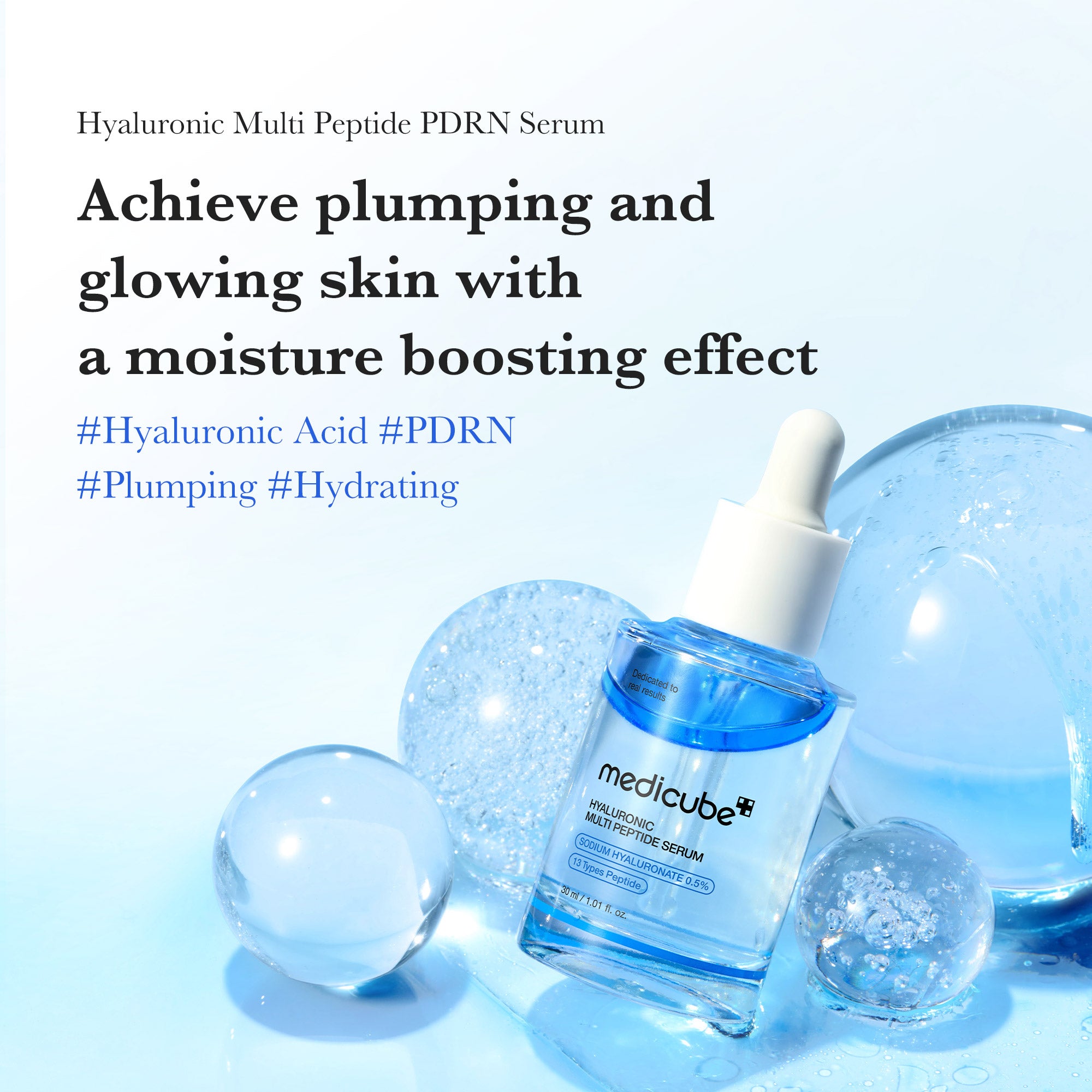 Subscr.] Hyaluronic Multi Peptide PDRN Serum – MEDICUBE US