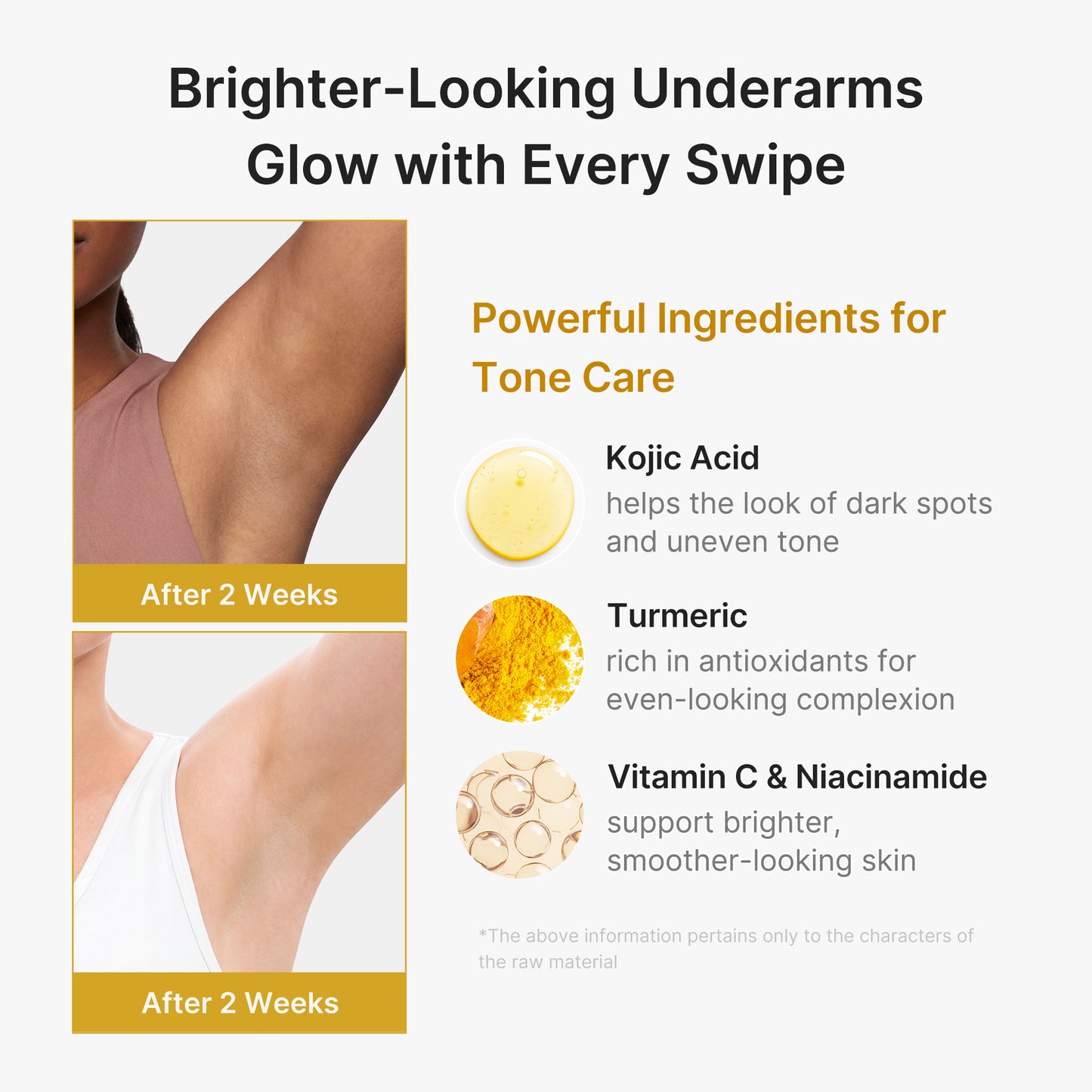 Kojic Acid Brightening Deodorant (Vanilla & Pistachio)