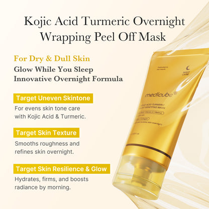 [Subscr.] Kojic Acid Turmeric Overnight Wrapping Mask