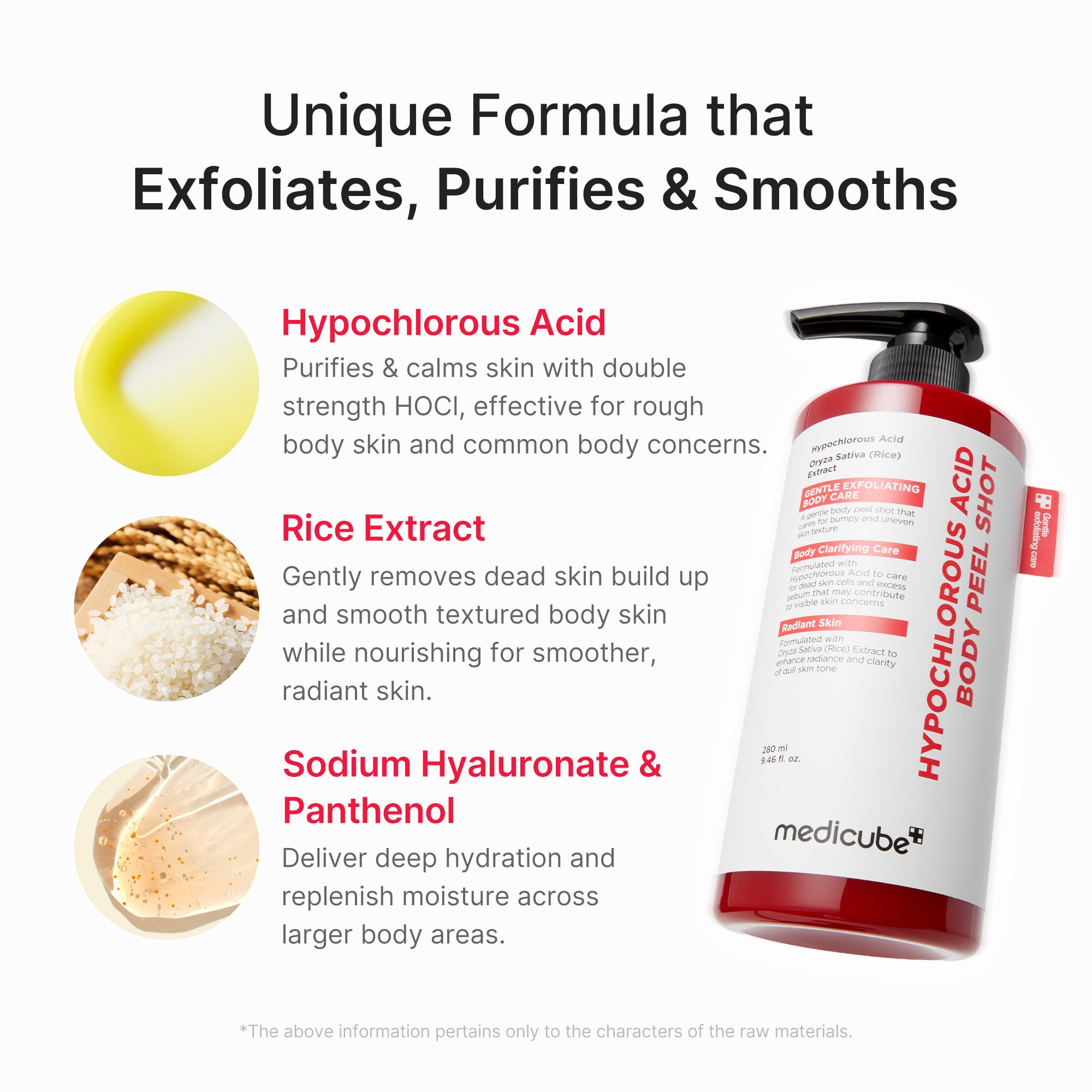 Hypochlorous Acid Rice Body Peel Shot – MEDICUBE US