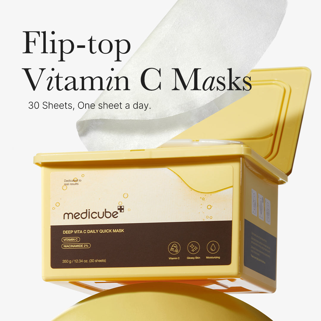 Subscr.] Deep Vita C Daily Quick Masks – MEDICUBE US