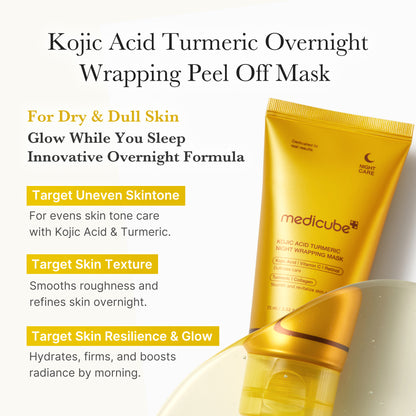 [Subscr.] Kojic Acid Turmeric Overnight Wrapping Mask