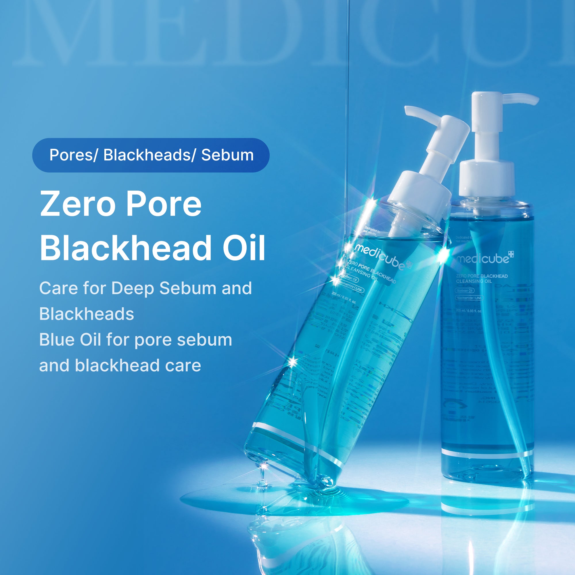 Zero Pore Blackhead Deep Cleansing Oil – MEDICUBE US
