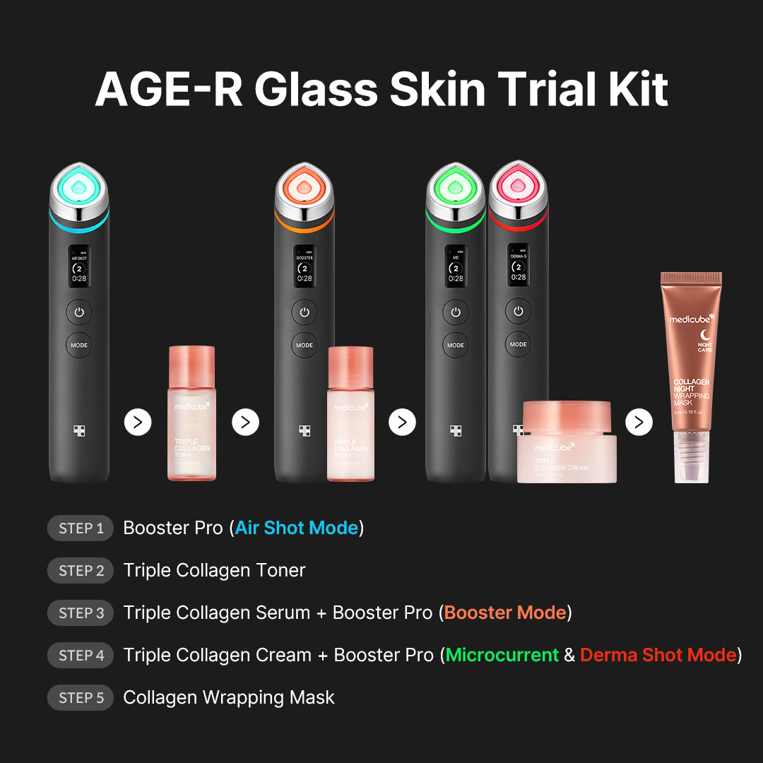 AGE-R Glass Skin Trial Set
