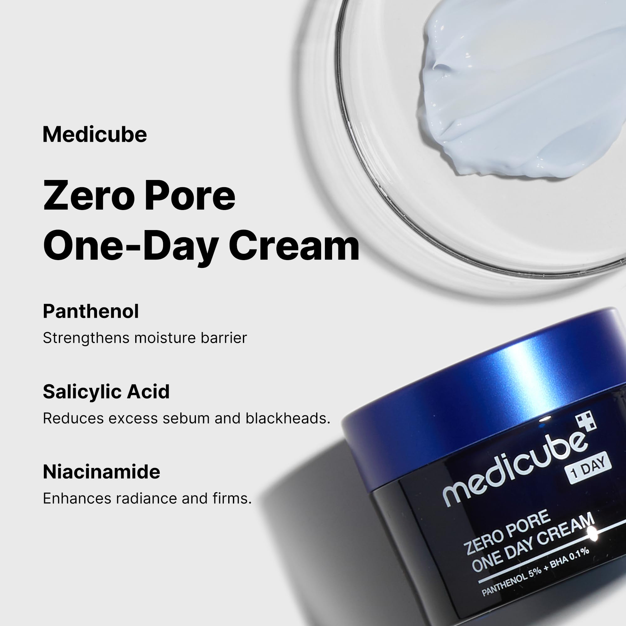 Zero Pore One-day Cream – MEDICUBE US