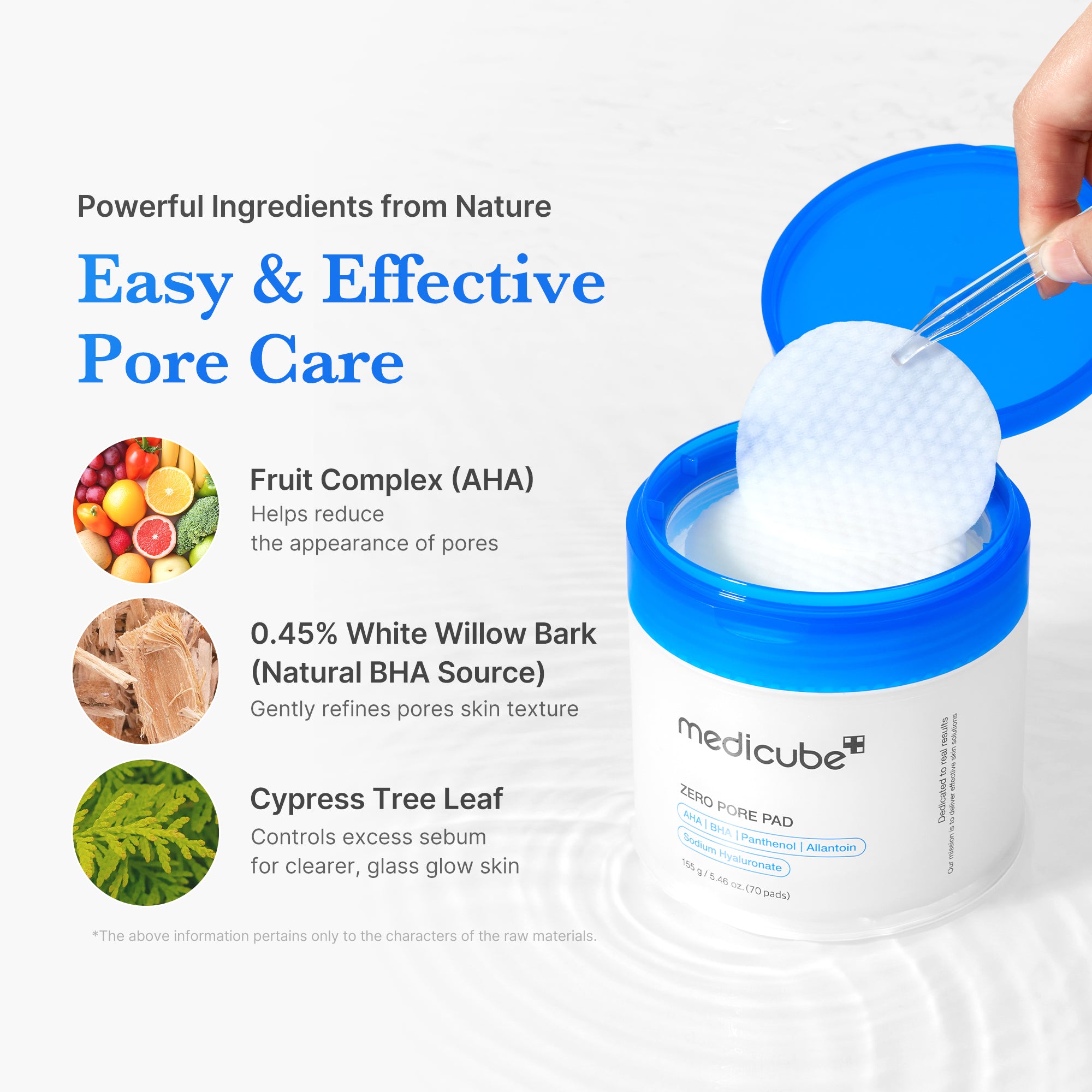 パック・フェイスマスク MEDICUBE ZERO PORE PAD 2.0 Medicube Zero Pore Pad 2.0 70 Pads – H ART