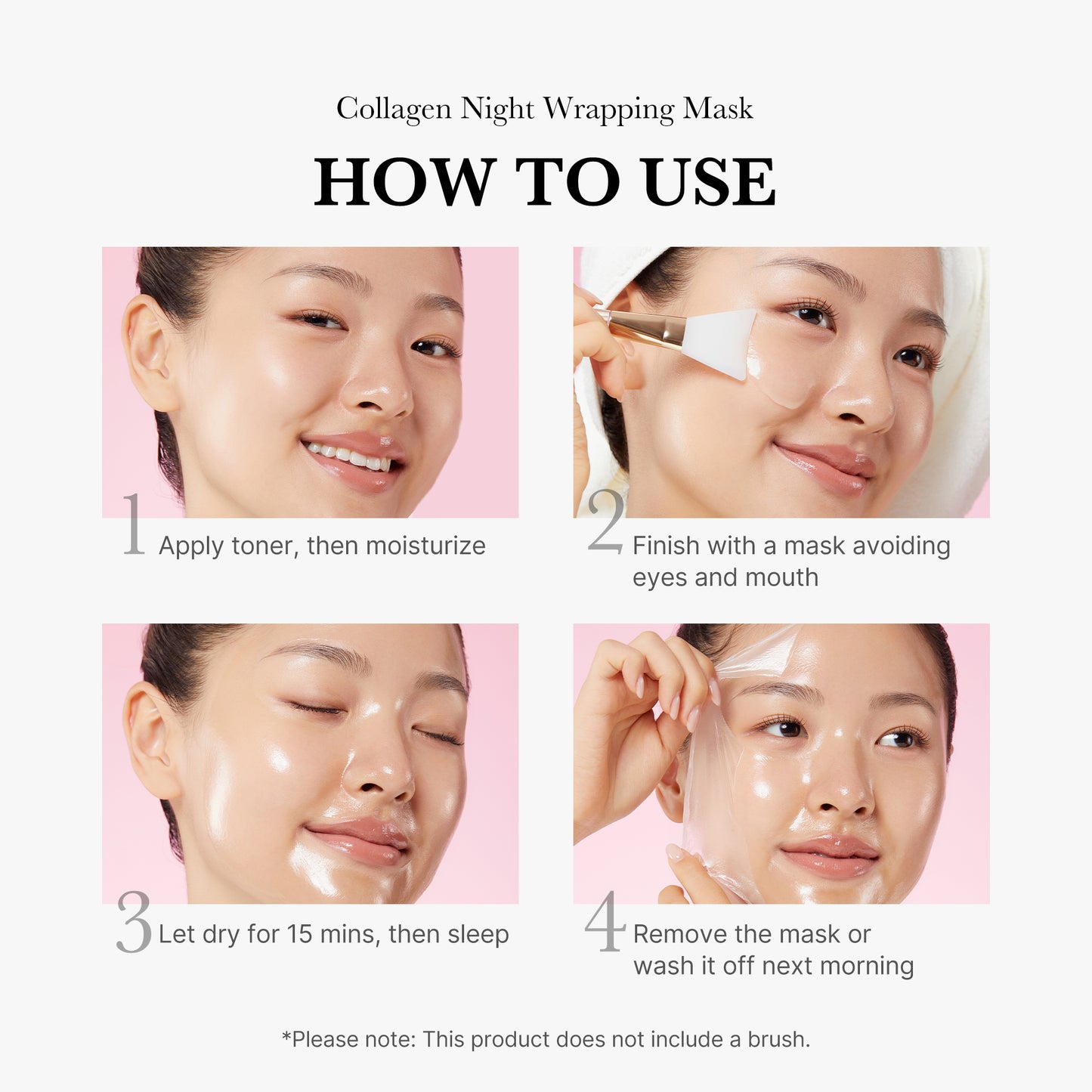 [Subscr.] Collagen Night Wrapping Mask