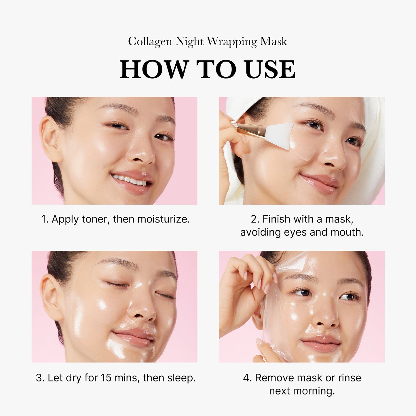 [Subscr.] Collagen Night Wrapping Mask