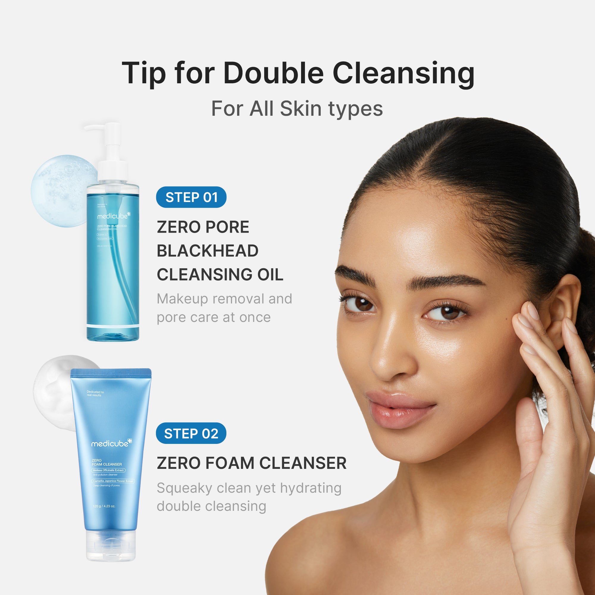 Zero Pore Blackhead Deep Cleansing Oil – MEDICUBE US