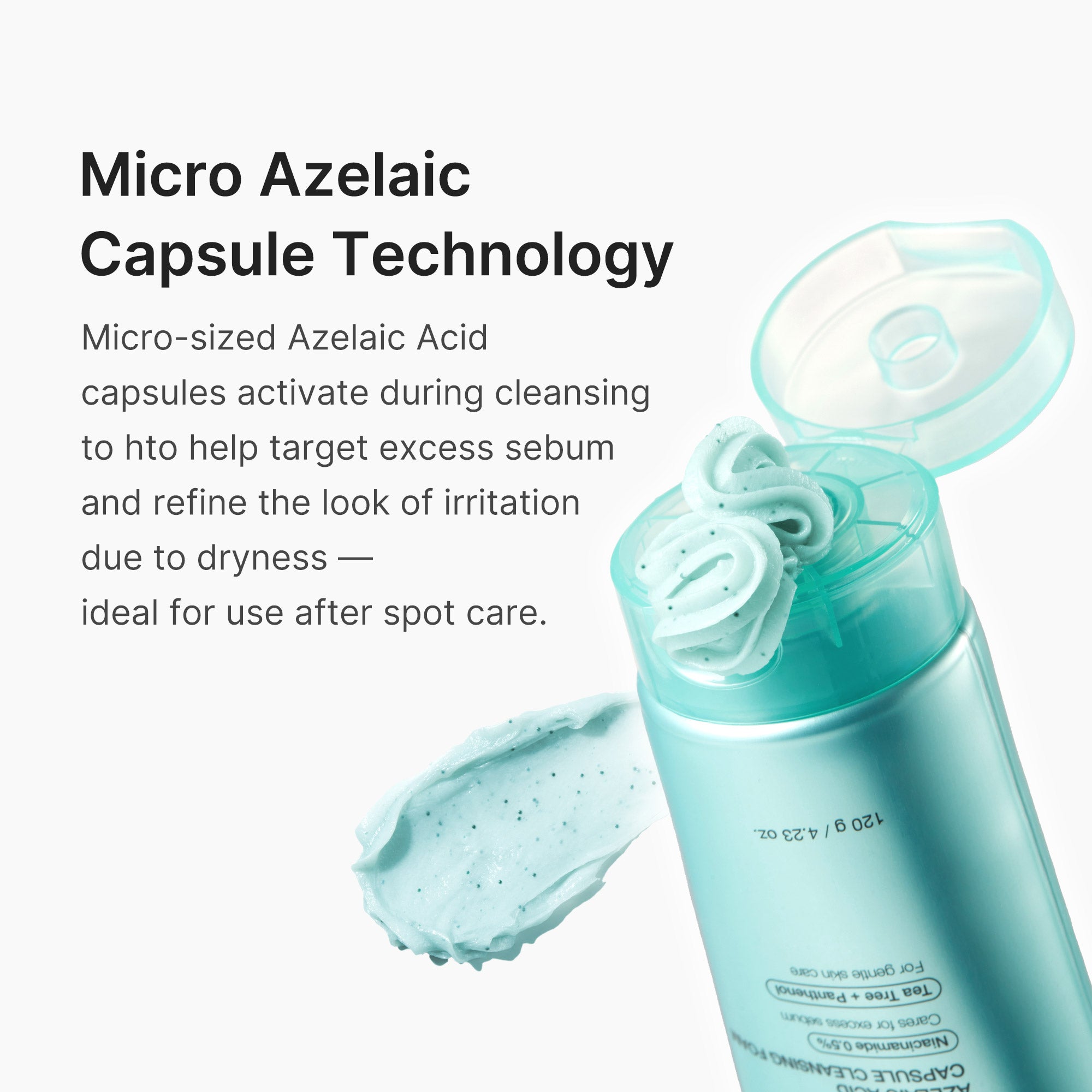 Azelaic Acid Capsule Foam Cleanser – MEDICUBE US