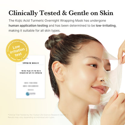 [Subscr.] Kojic Acid Turmeric Overnight Wrapping Mask