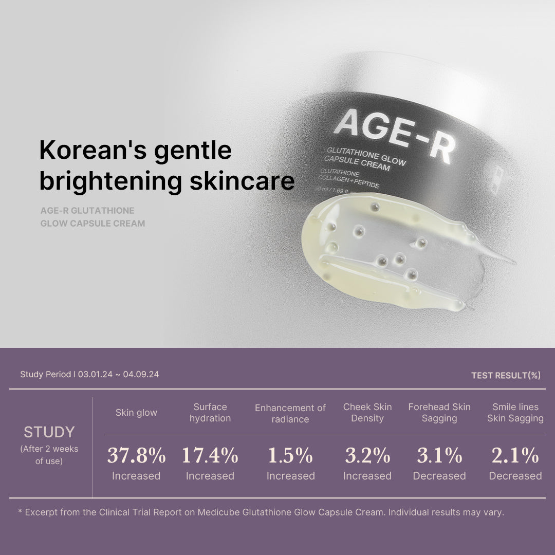 AGE-R Glutathione Glow Capsule Cream – MEDICUBE US