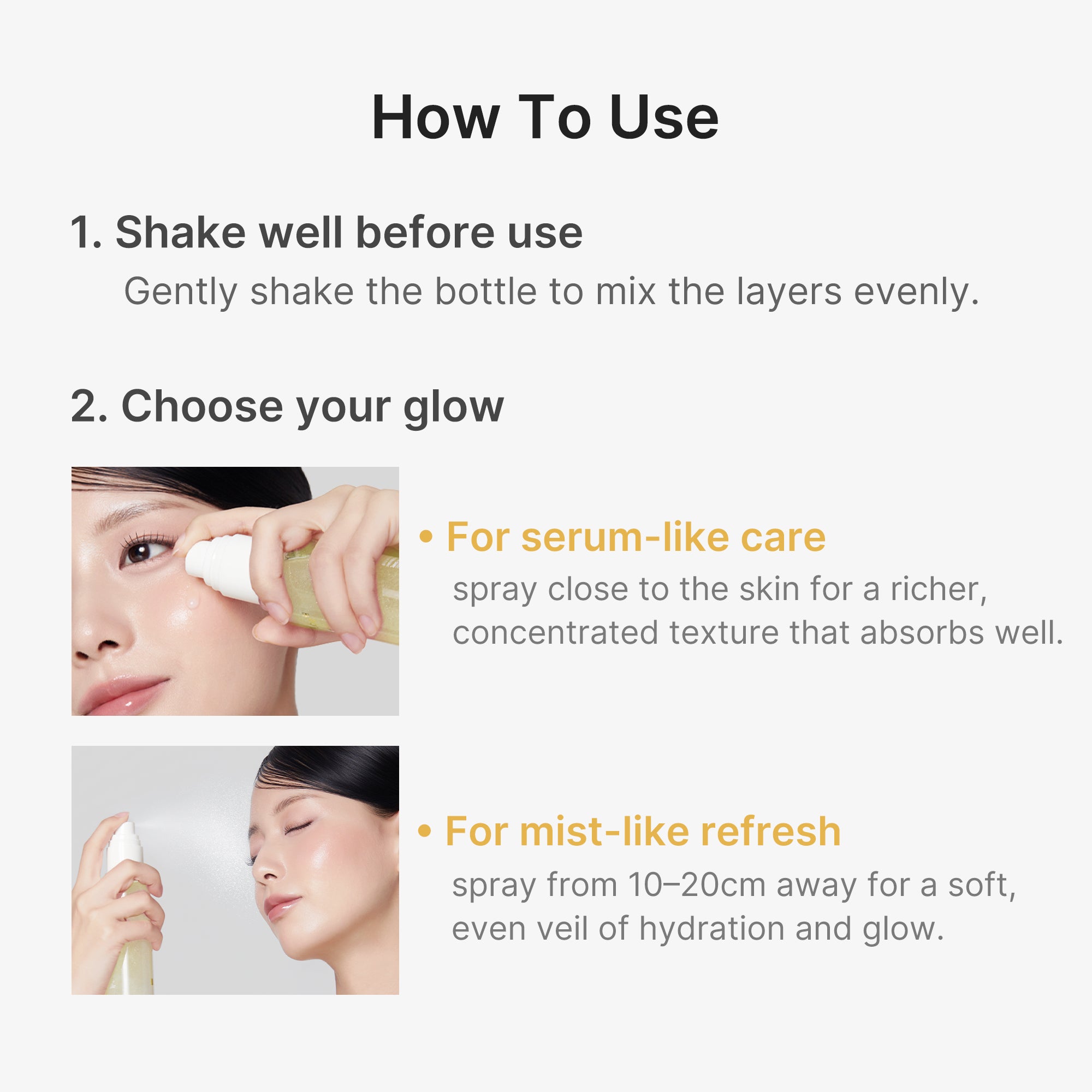 medicube Kojic Acid Turmeric Jelly Mist Serum | Hydrating & Calming