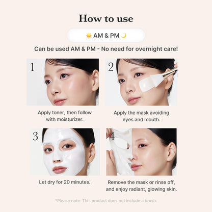 [Subscr.] Collagen Milky Glow Daytime Wrapping Mask