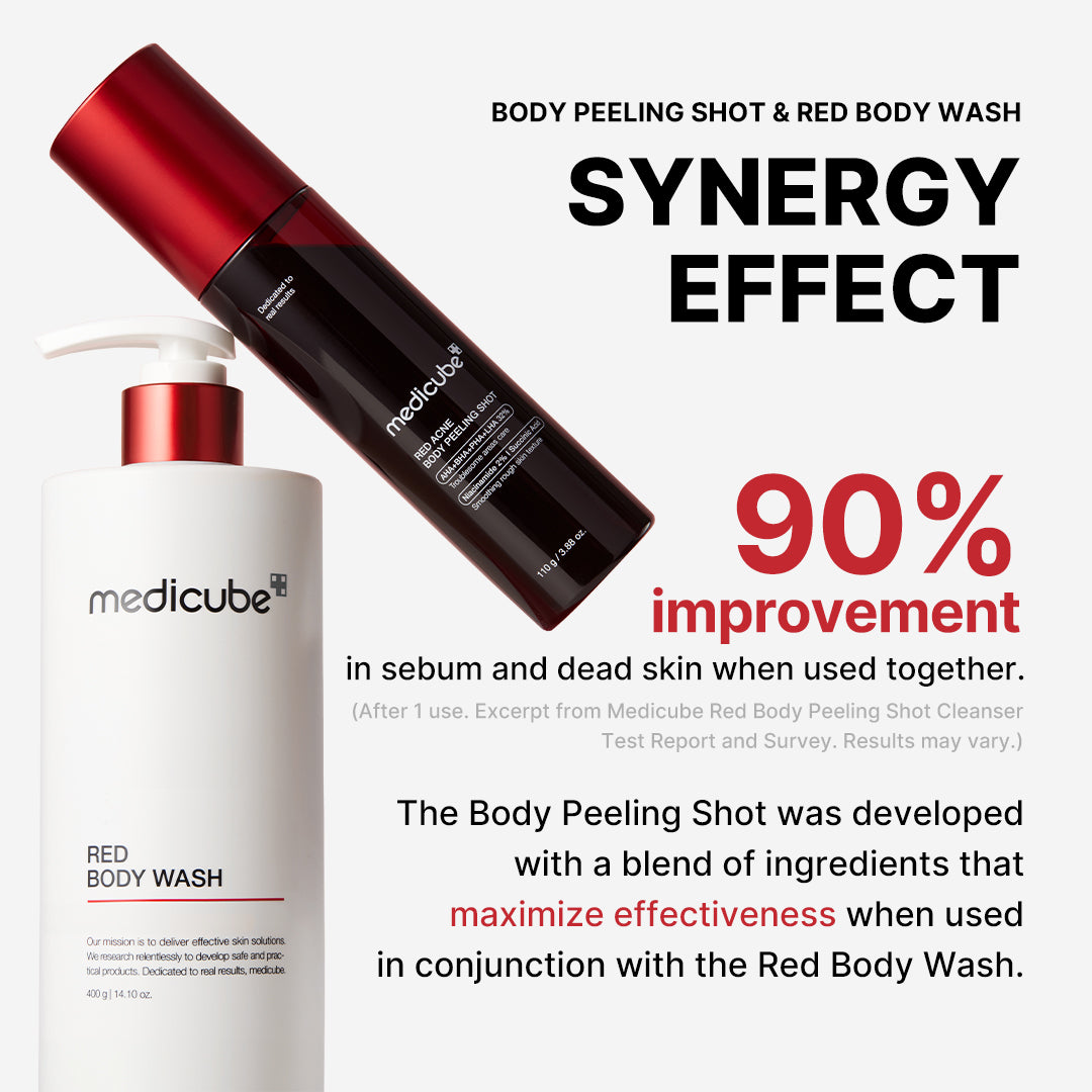 [Subscr.] Red Body Peeling Shot Cleanser