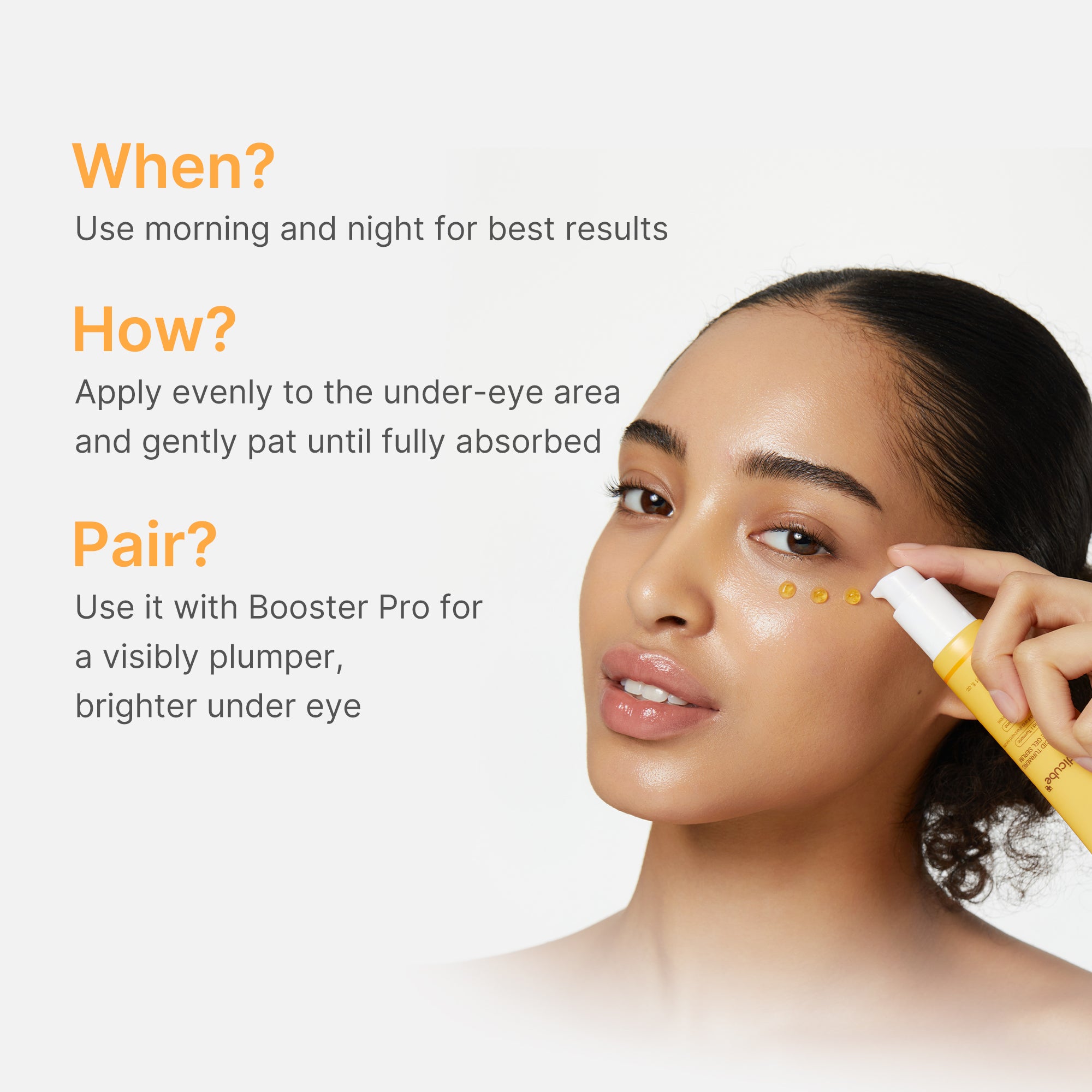 medicube 美顔器 イエロー アイクリーム Kojic Acid Tumeric Eye Gel Serum – MEDICUBE US