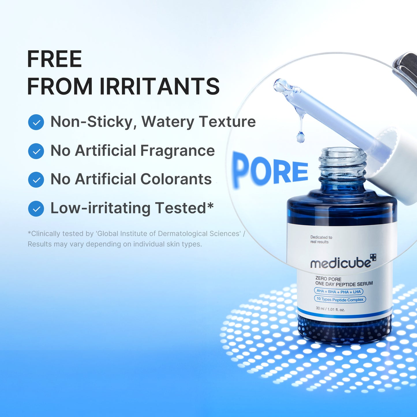 Zero Pore One-day Peptide Serum