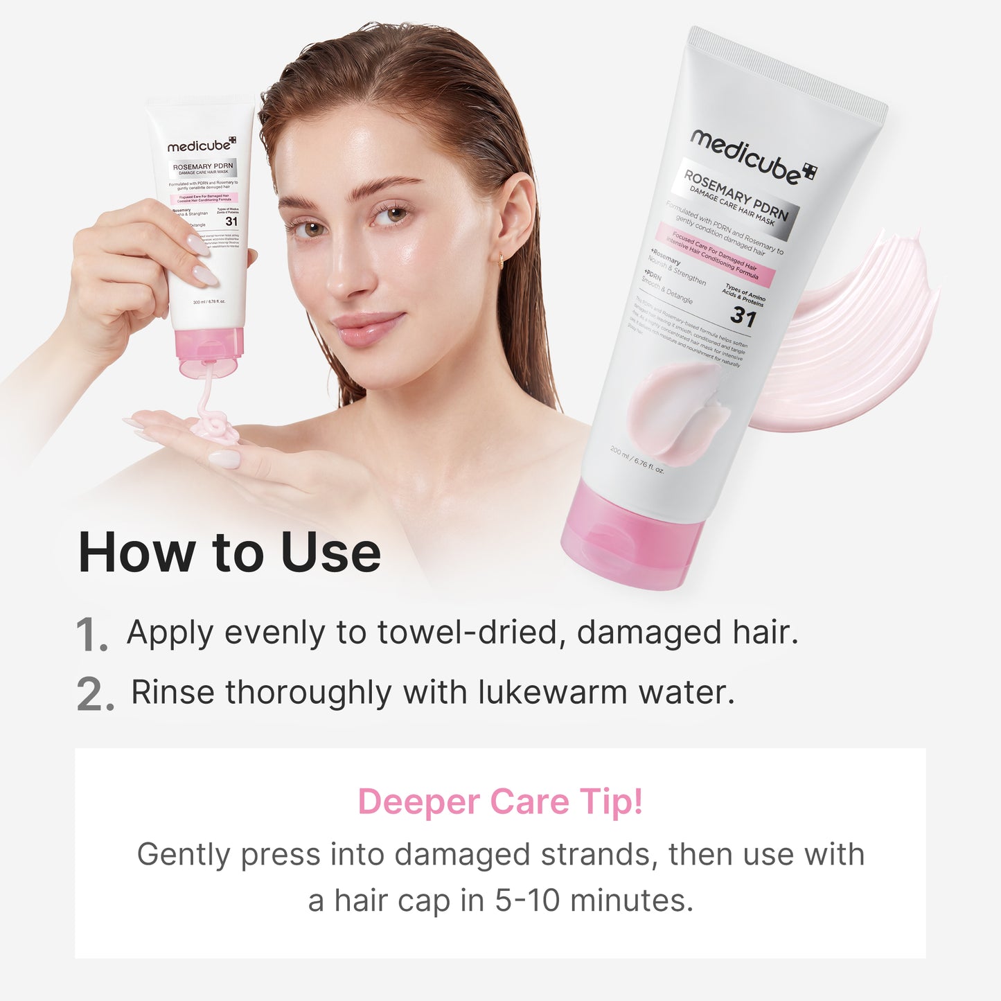 Rosemary PDRN Damage Care Hair Mask