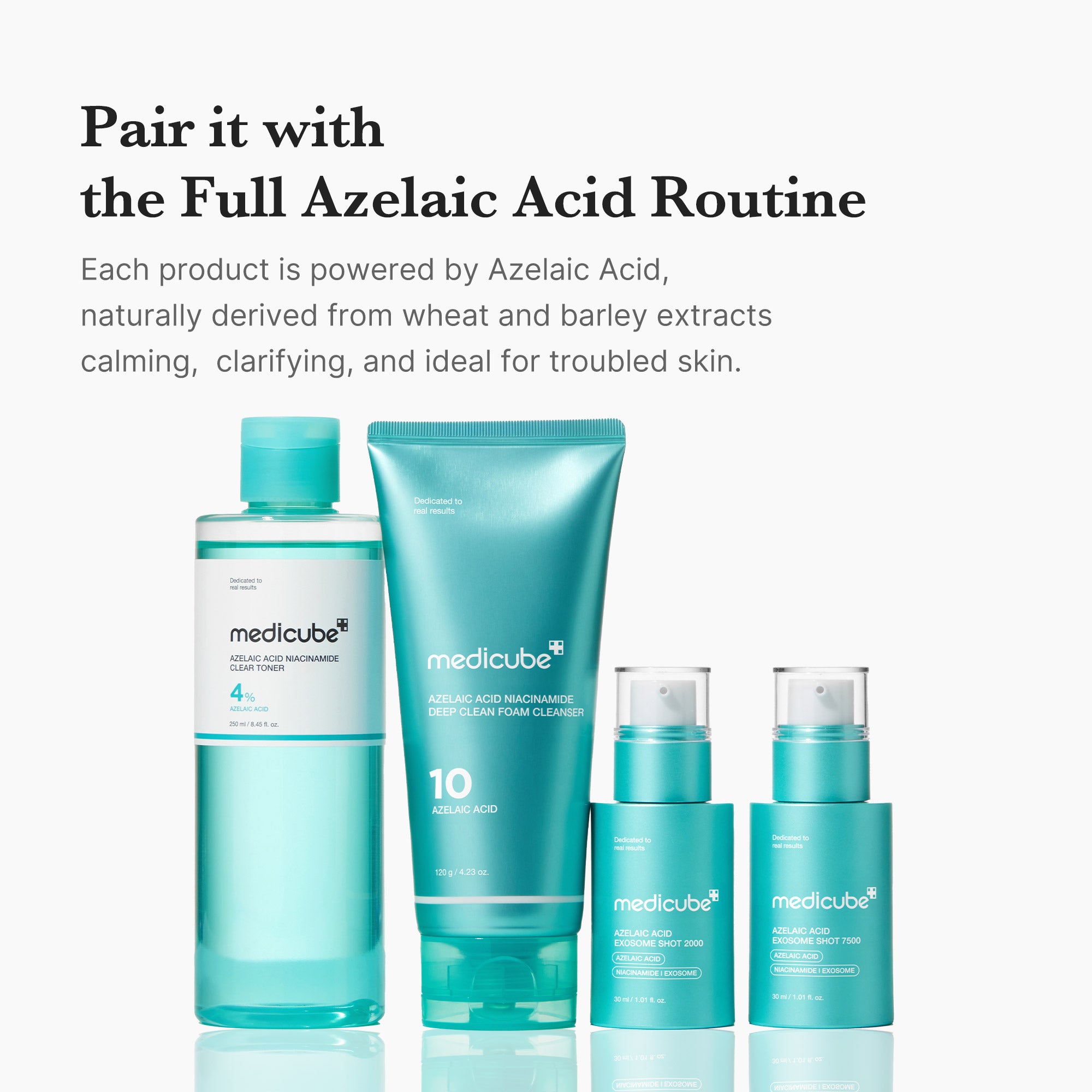 medicube Azelaic Acid Niacinamide Toner | Purifying & Calming Care
