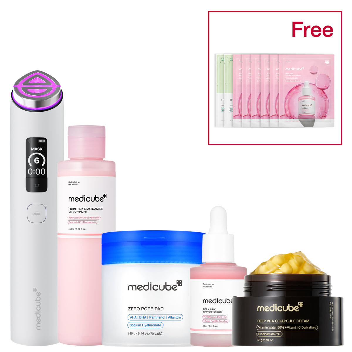 No.1 Best Dewy Glow Set White