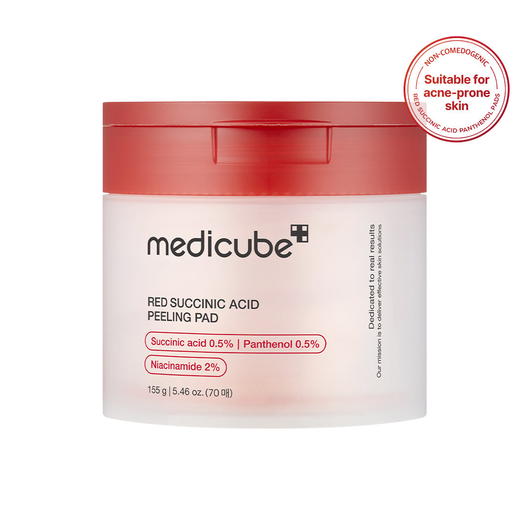🎁 Red Succinic Acid Panthenol Pads (100% off) - medicube.us
