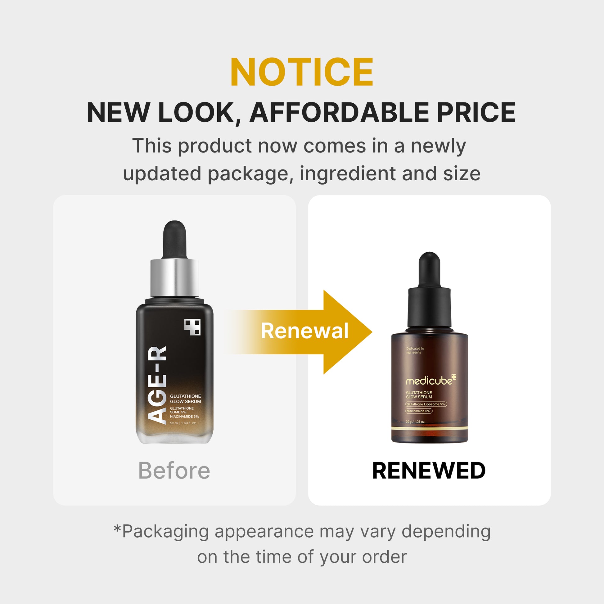 AGE-R Glutathione Glow Serum MEDICUBE US AGE-R Glutathione Glow Serum MEDICUBE US