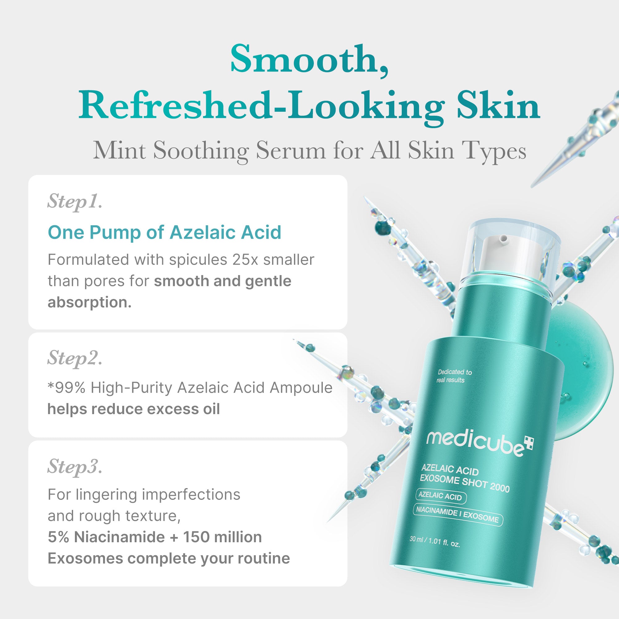 Azelaic Acid Exosome Shot – MEDICUBE US