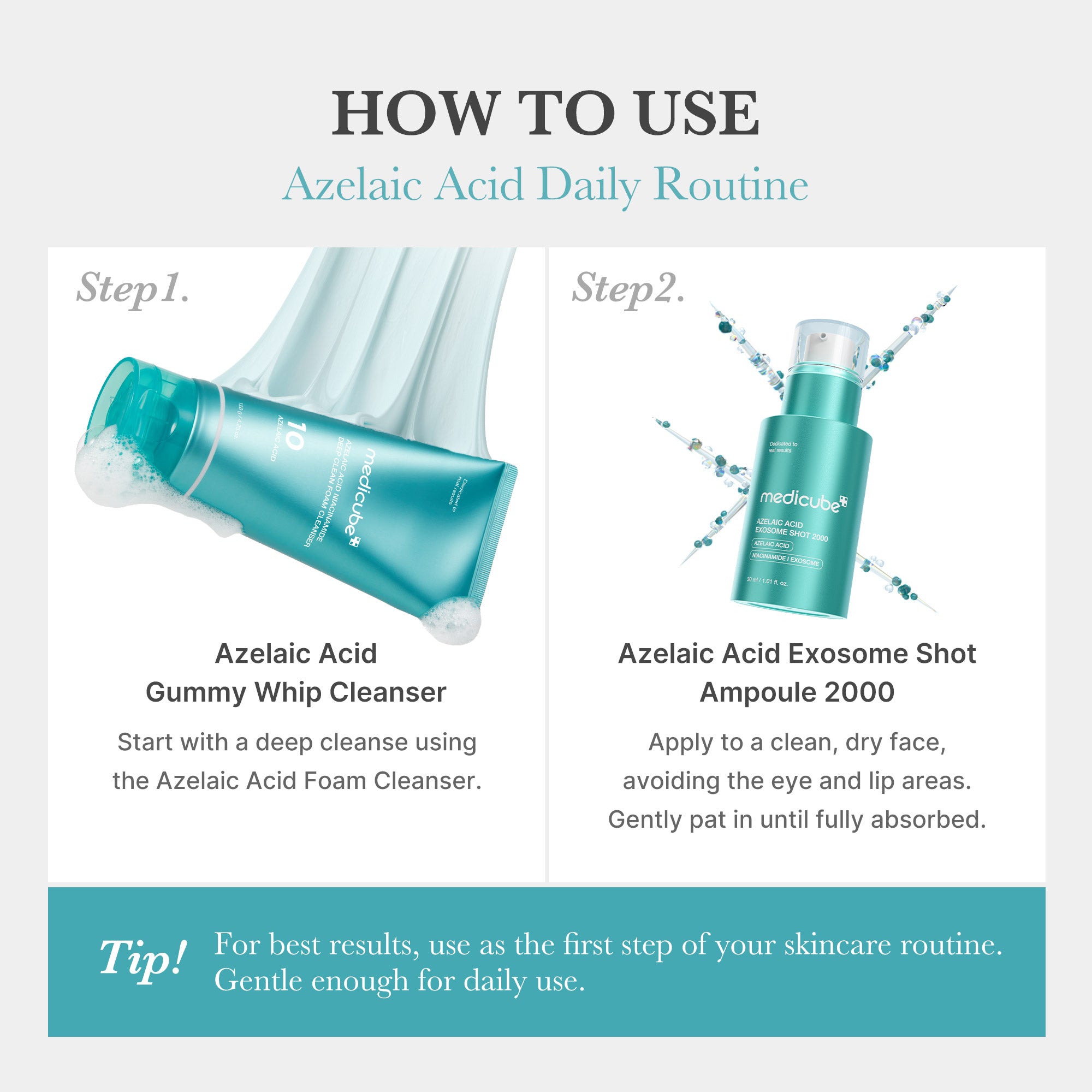 ESIENCE DERMAIN SHOT C×AZ200 Azelaic Acid Exosome Shot – MEDICUBE US