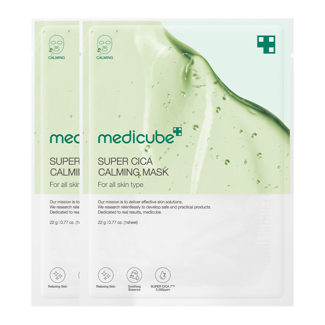 Medicube Super Cica Calming Mask packaging