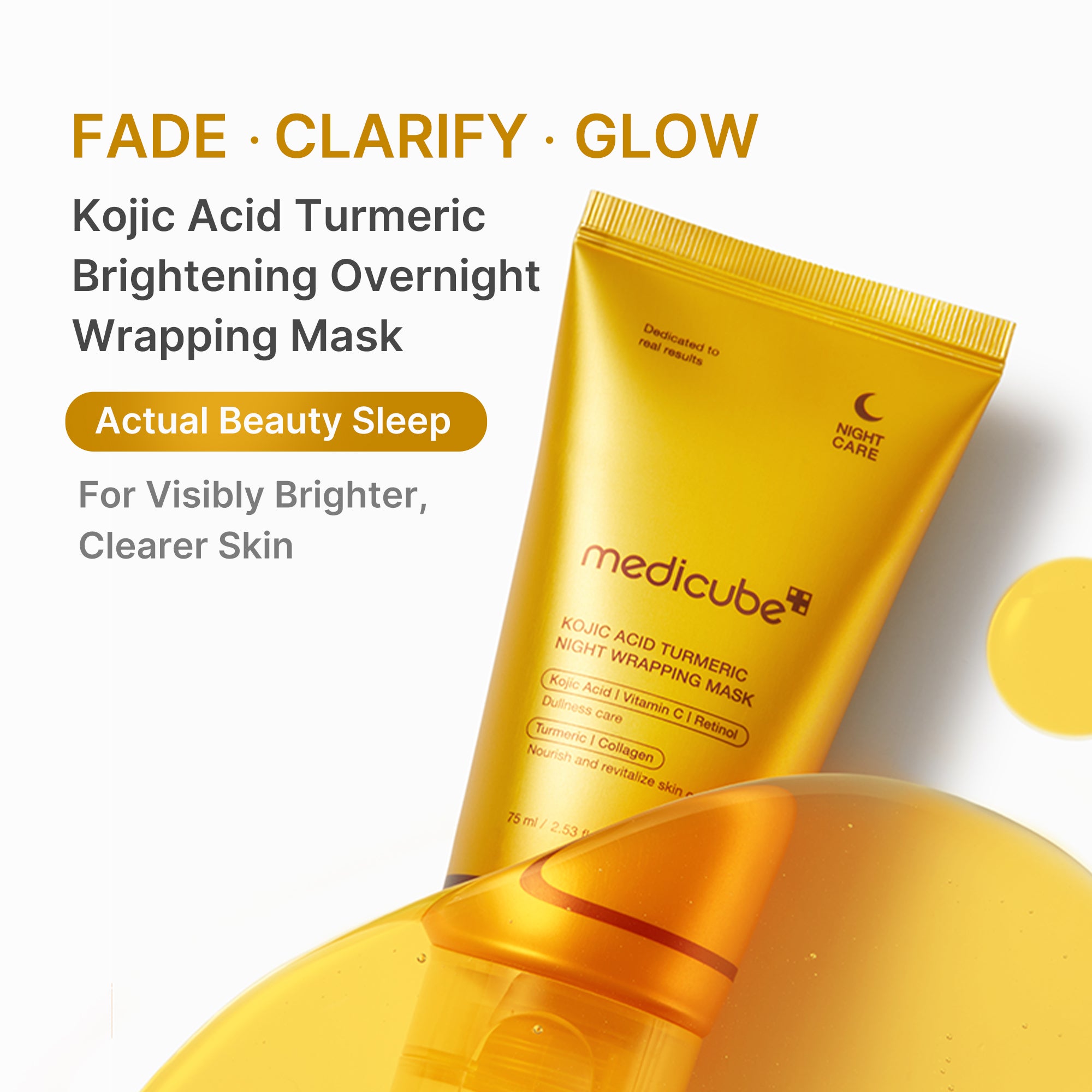 Subscr.] Kojic Acid Turmeric Overnight Wrapping Mask