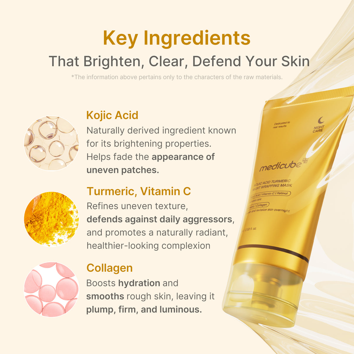 [GIFT] Masque de nuit enveloppant à l’acide kojique et au curcuma