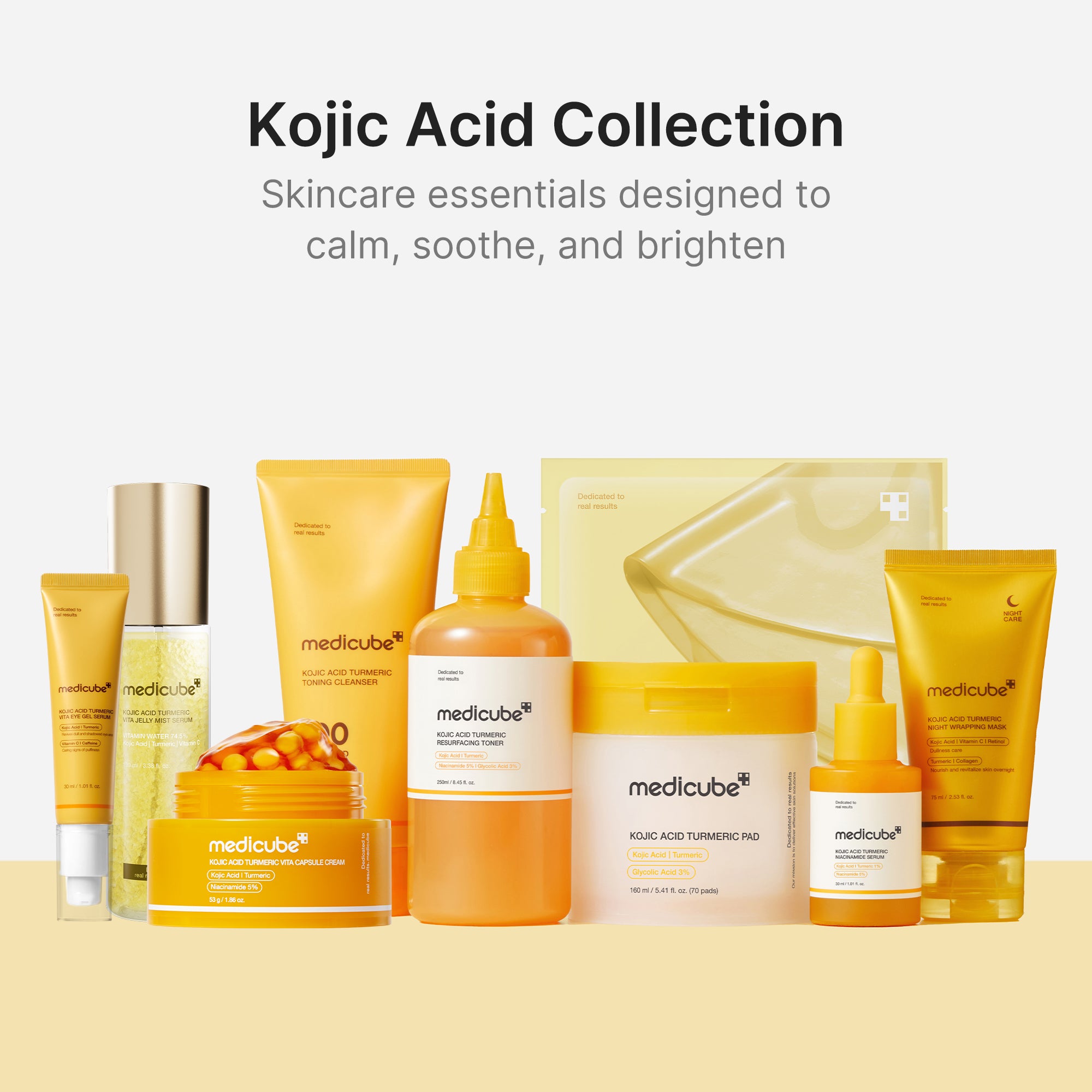 medicube Kojic Acid Brigtening Wrapping Mask | Overnight Peel Off