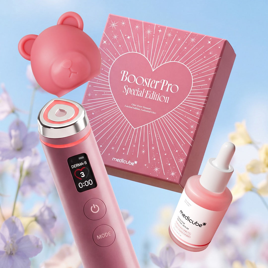 medicube Limited Booster Pro Heart Edition | 6-in-1 Glass Glow Device