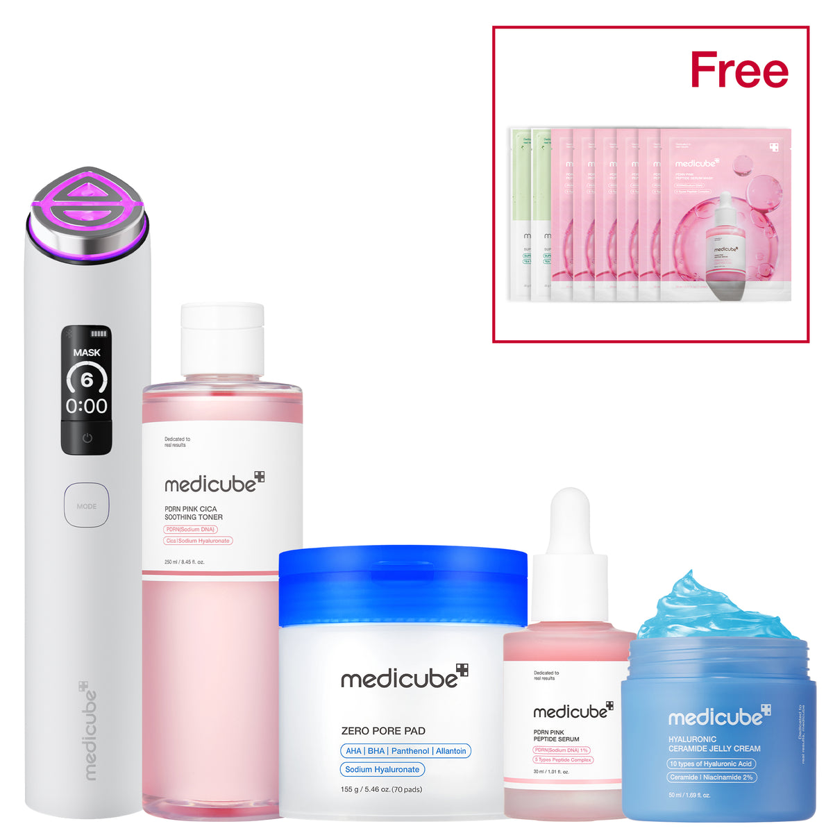 No.1 Best Dewy Glow Set White
