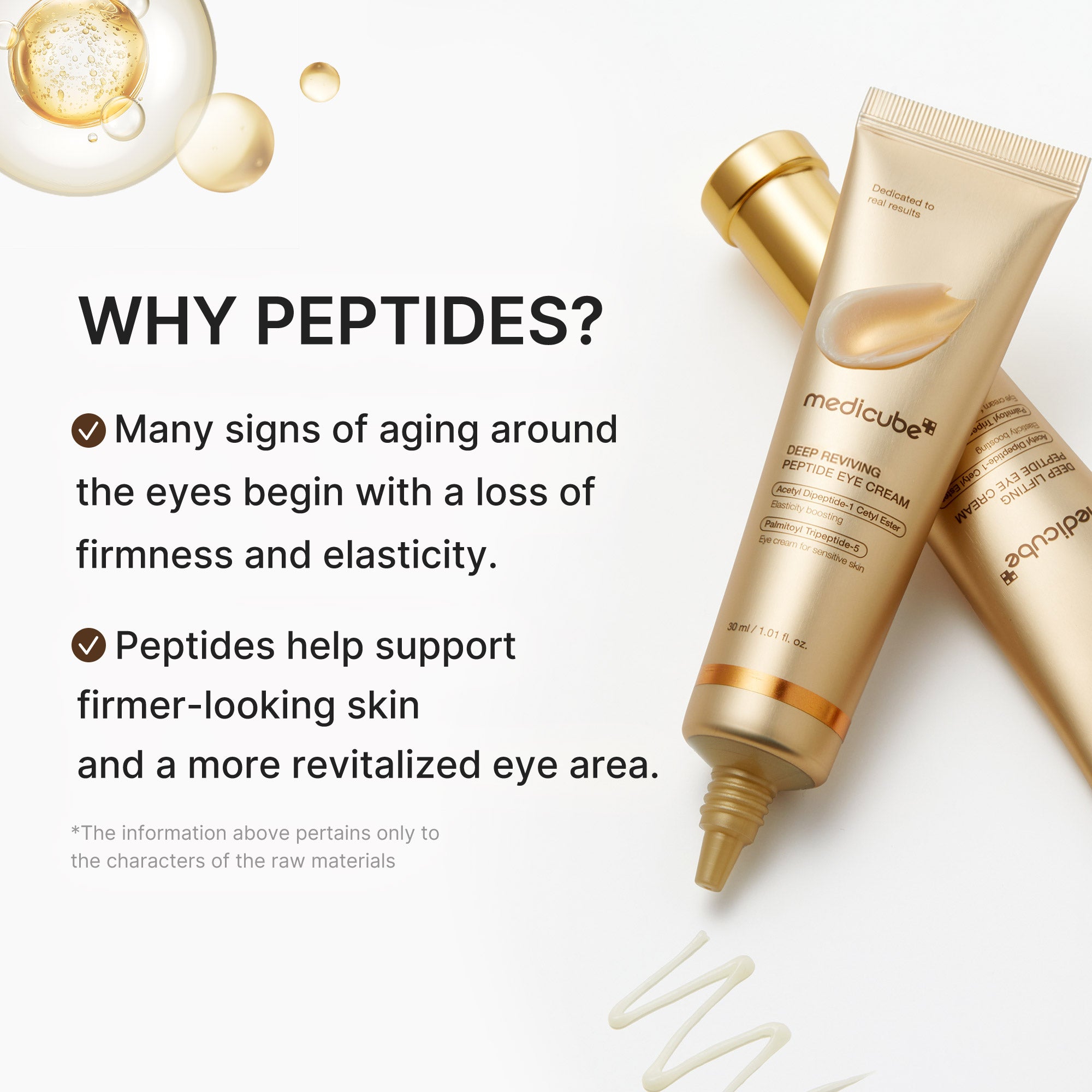 Deep Reviving Peptide Eye Cream – MEDICUBE US