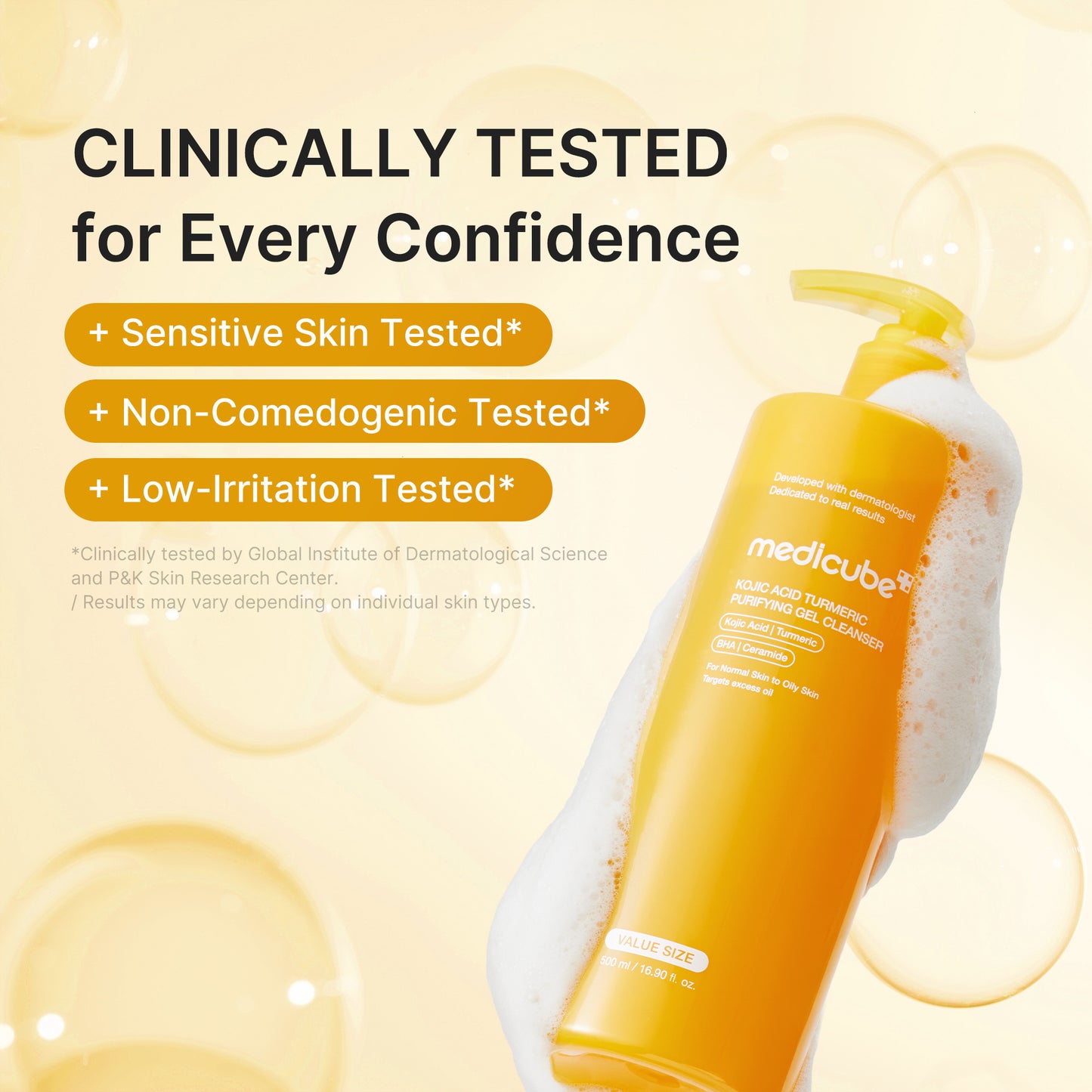 Kojic Acid Turmeric Purifying Gel Cleanser