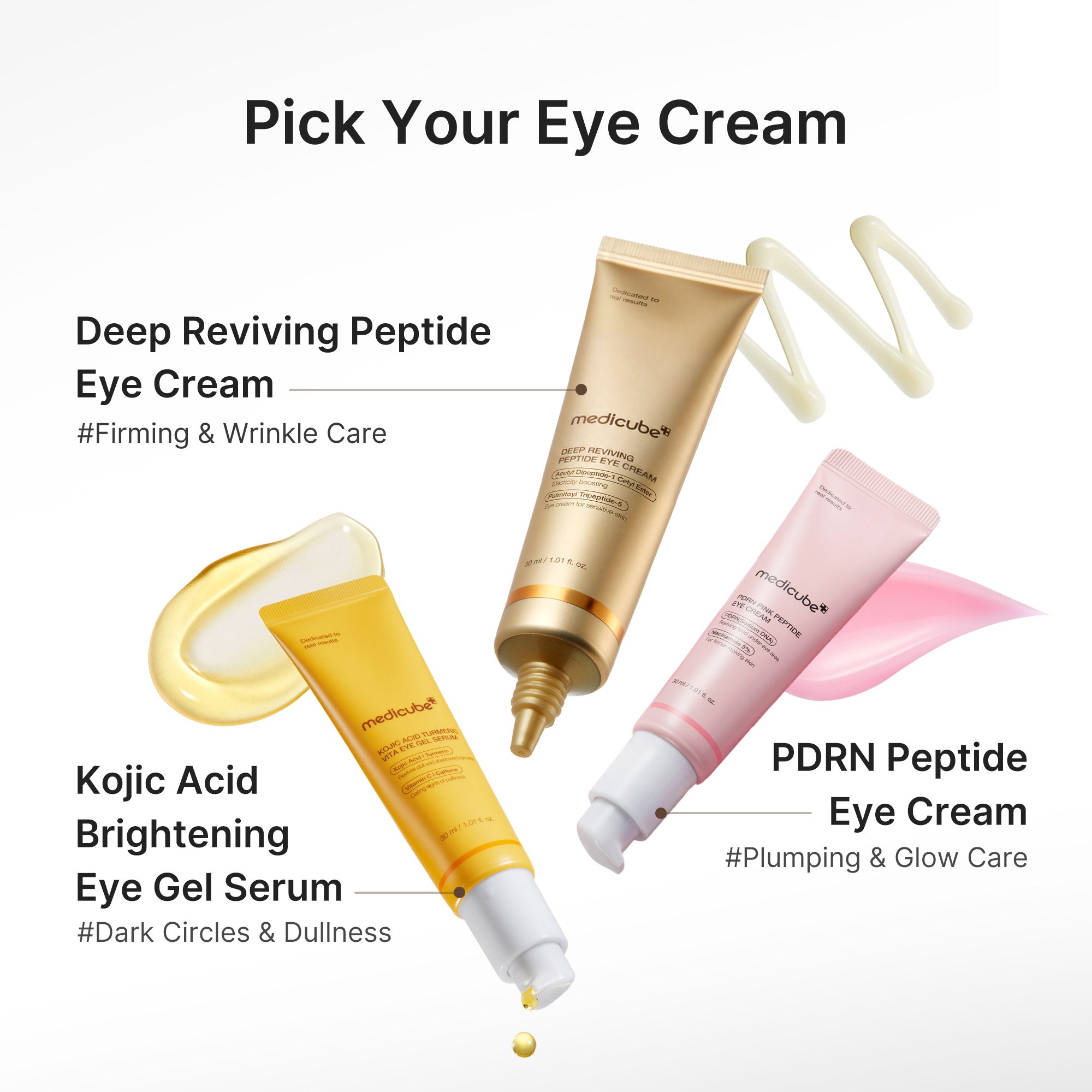 Deep Reviving Peptide Eye Cream – MEDICUBE US