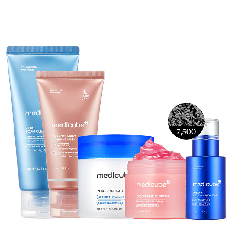 Medicube Glass Glow Overnight Mask Duo