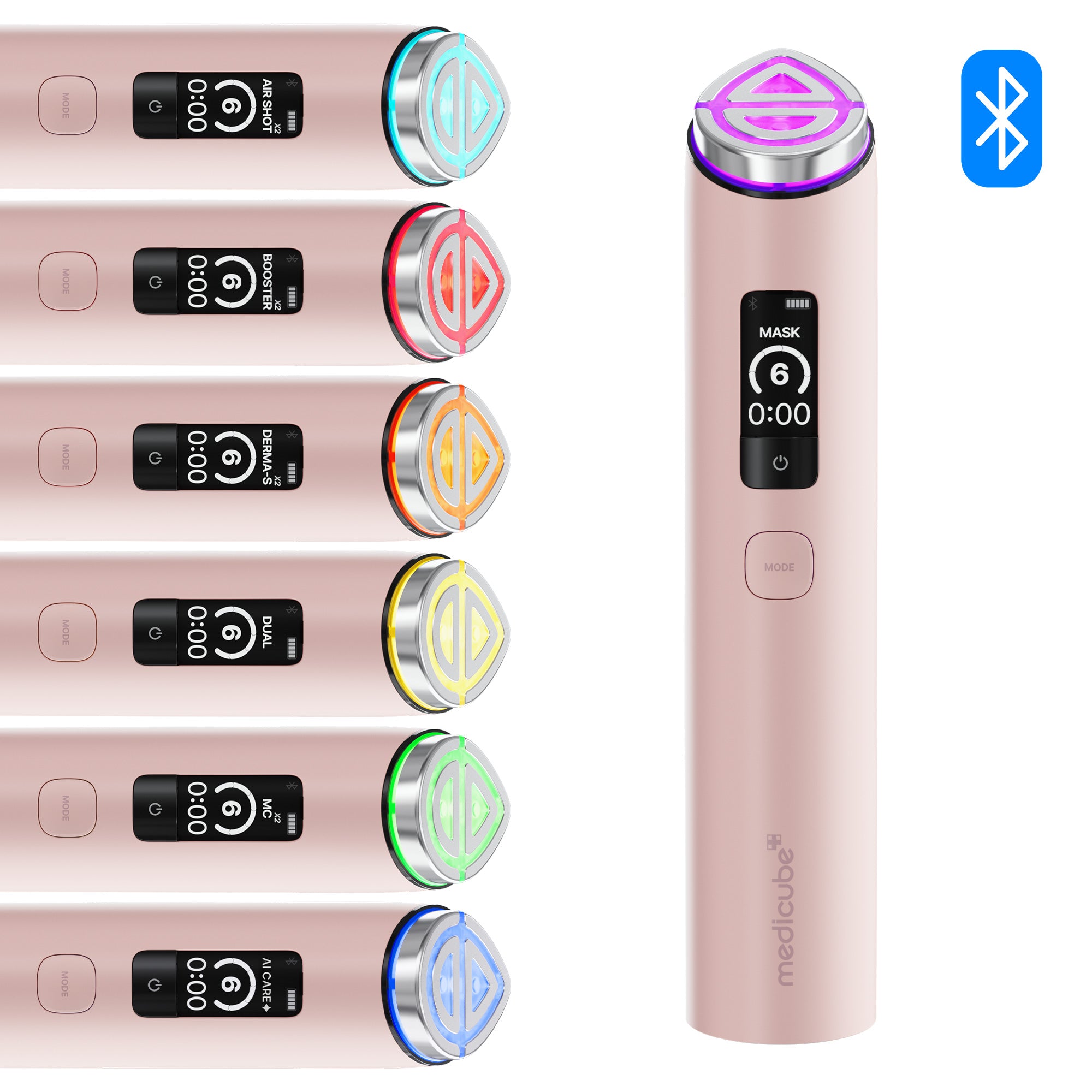 Medicube AGE-R Booster Pro X2 Pink device