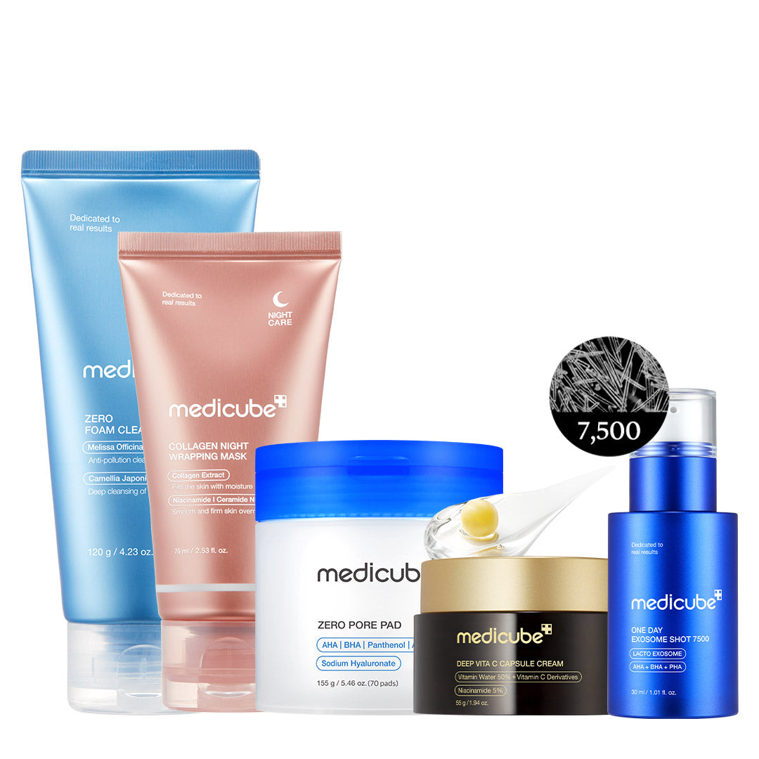 Affordable Glass Glow 7-Day Skincare Set - medicube.us
