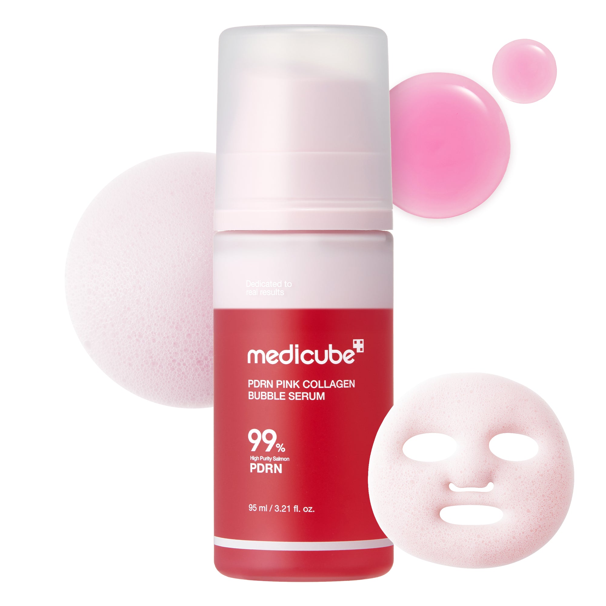 Subscr.] PDRN Pink Collagen Bubble Serum – MEDICUBE US
